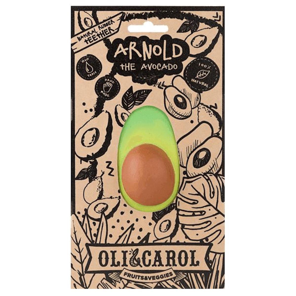 Mordedor juguete ARNOLD THE AVOCADO Oli and Carol