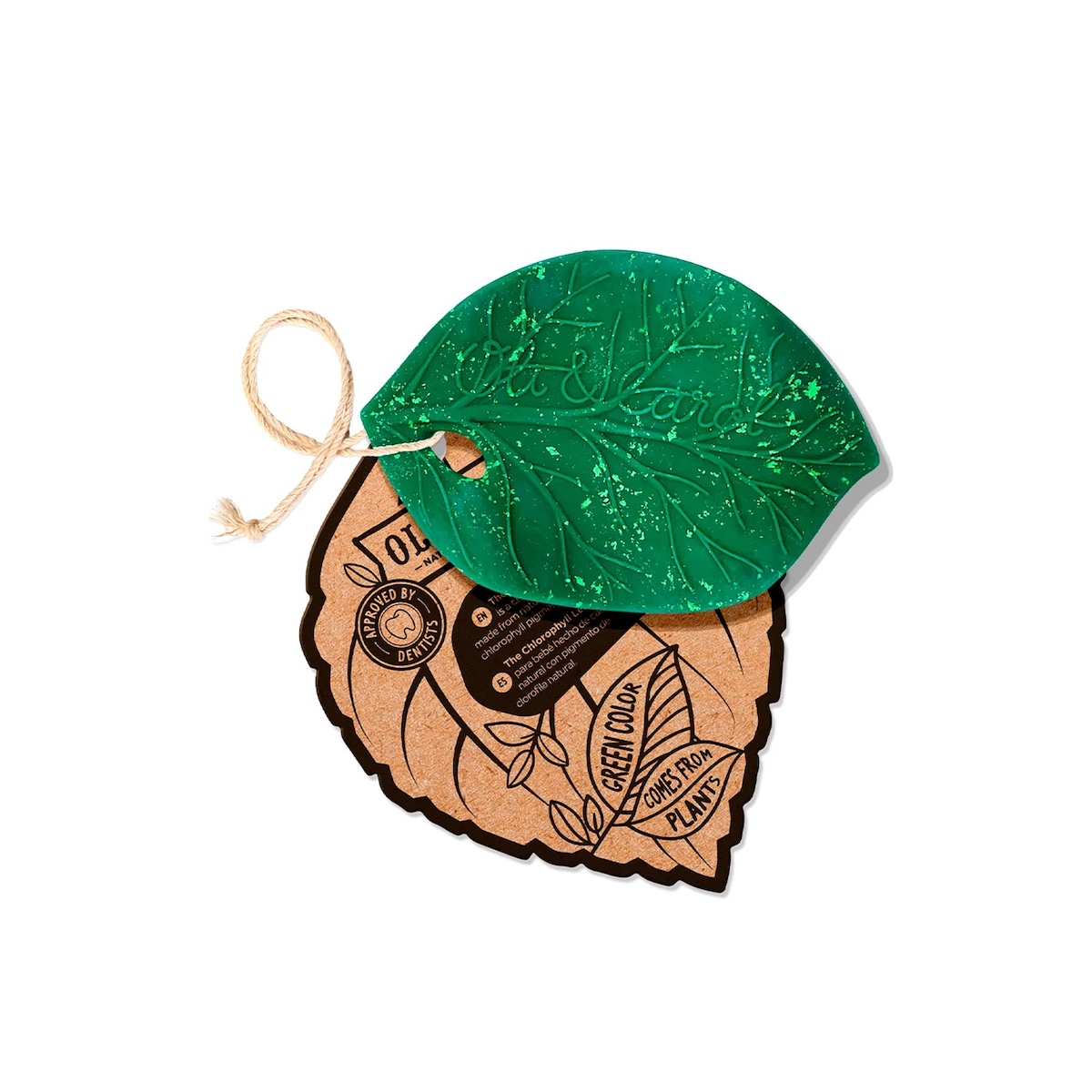 Mordedor juguete CHLOROPHYLL LEAF Oli and Carol