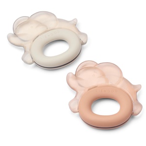 Mordedor refrescante 2uds RITA Liewood Elephant pale tuscany-sandy