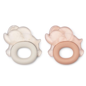 Mordedor refrescante 2uds RITA Liewood Elephant pale tuscany-sandy