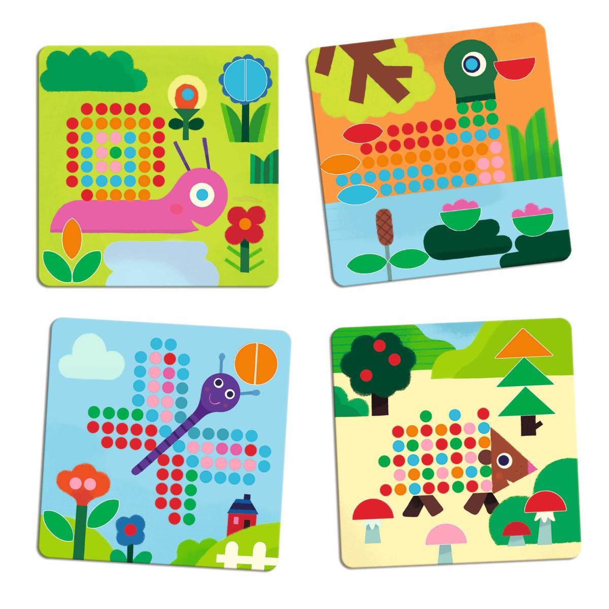 Mosaico Mini Animo EDULUDO Djeco