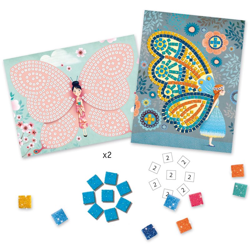 Mosaicos MARIPOSAS Djeco