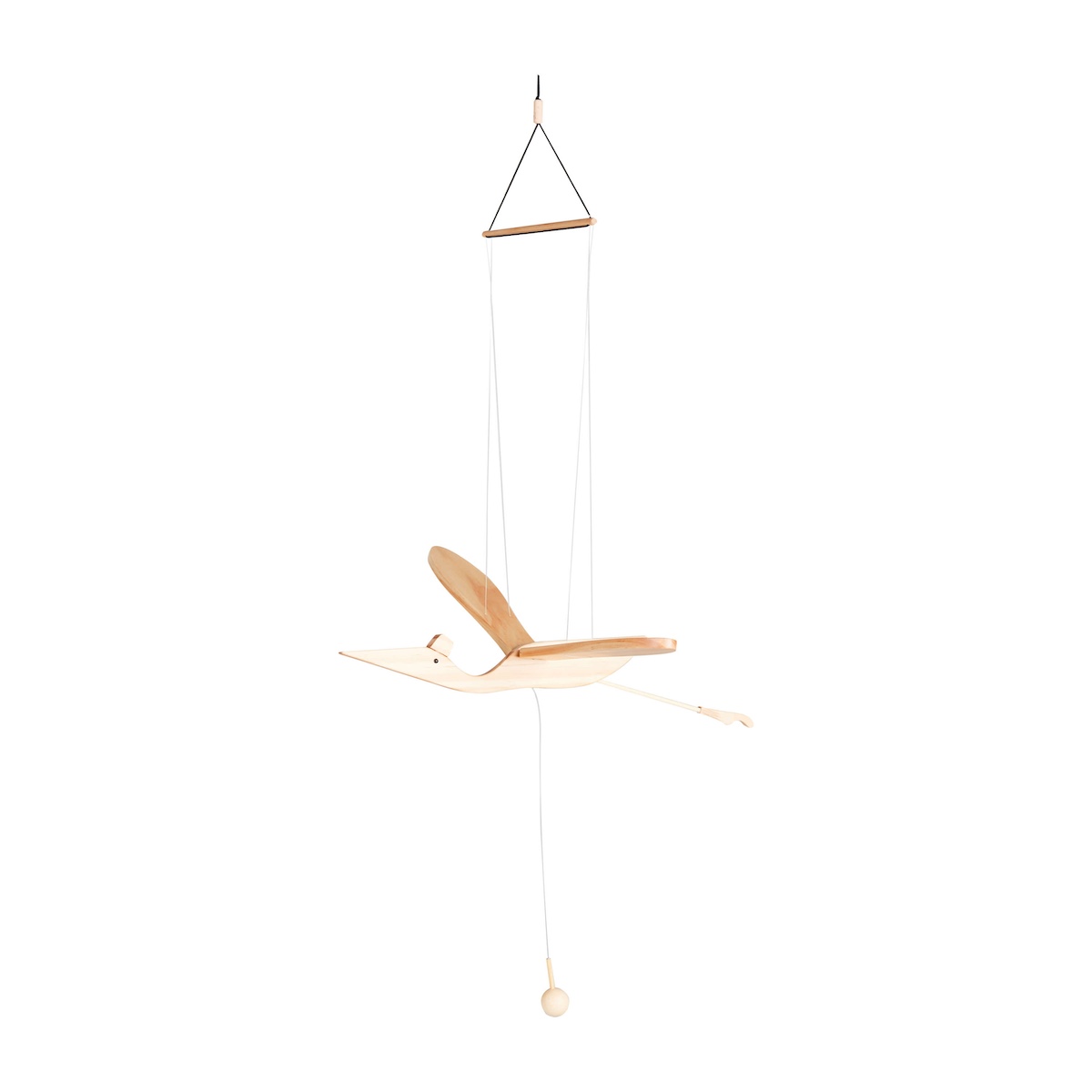 Móvil madera MINI GAVIOTA Quax natural