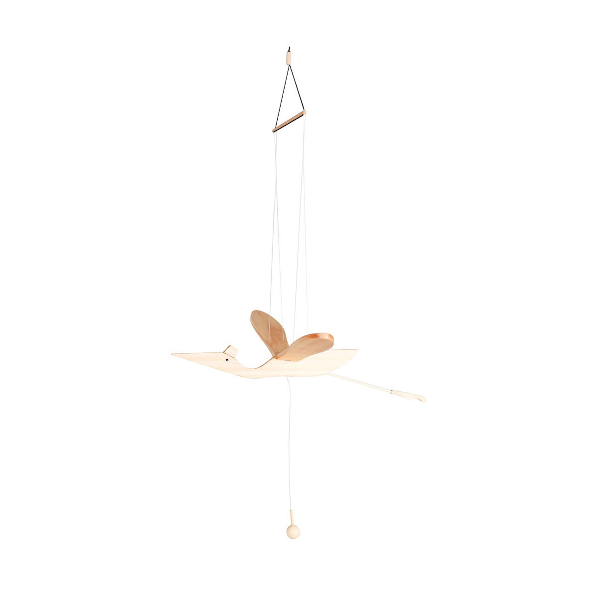 Móvil madera MINI GAVIOTA Quax natural