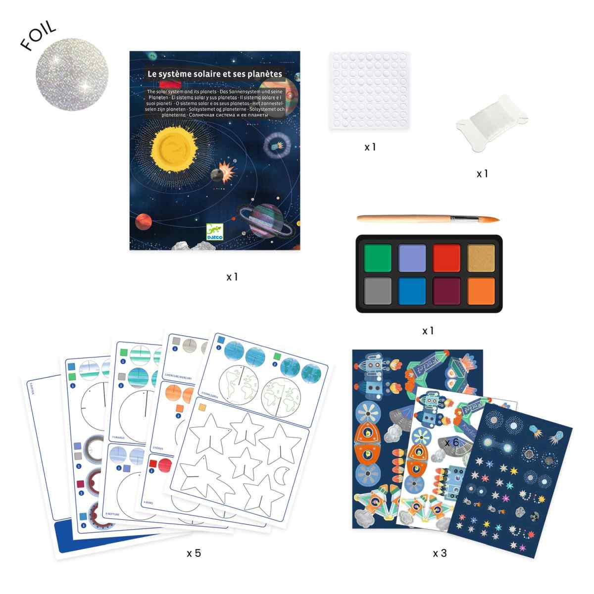 Móvil sistema solar DO IT YOURSELF Djeco