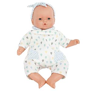 Muñeca 36cm NINS GOTAS Barrutoys azul-verde 