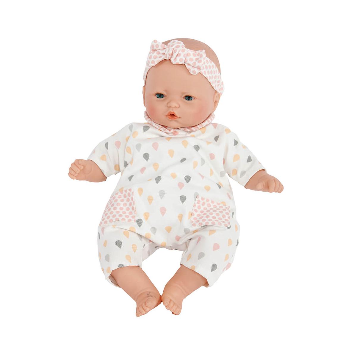 Muñeca 36cm NINS GOTAS Barrutoys rosa-amarillo 