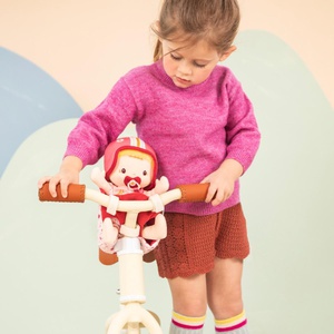 Muñeca-asiento bicicleta LENA Lilliputiens