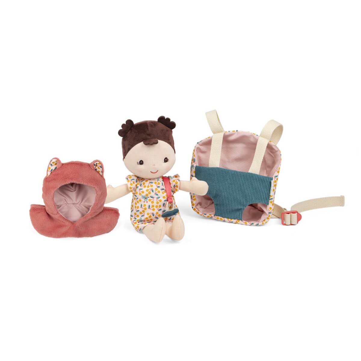 Muñeca-portabebé JEANNE Lilliputiens