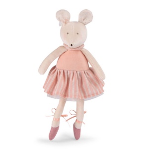 Muñeca ratita 35cm LA PETITE ECOLE DE DANSE Moulin Roty rosa
