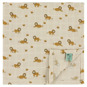 Muselina 3uds 55x55cm LIVELY LION Trixie mix