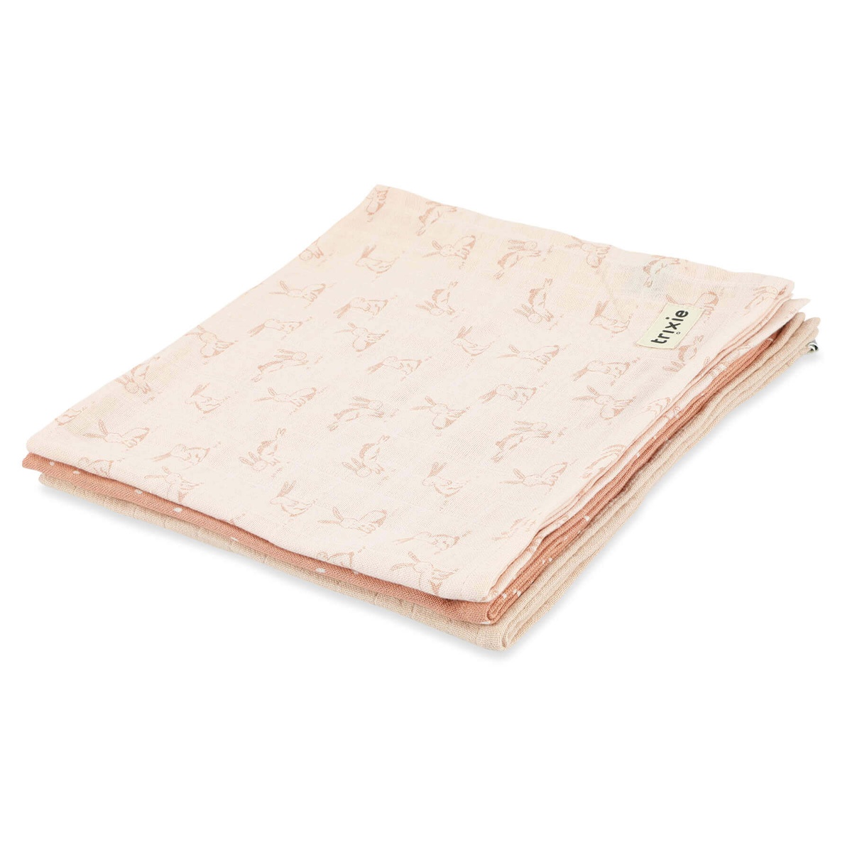 Muselina 3uds 55x55cm ROSY RABBIT  Trixie
