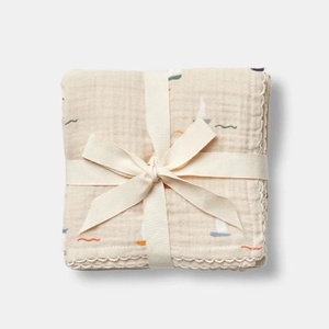 Muselina 3uds 65x65cm MIO Dear April Pond Boats