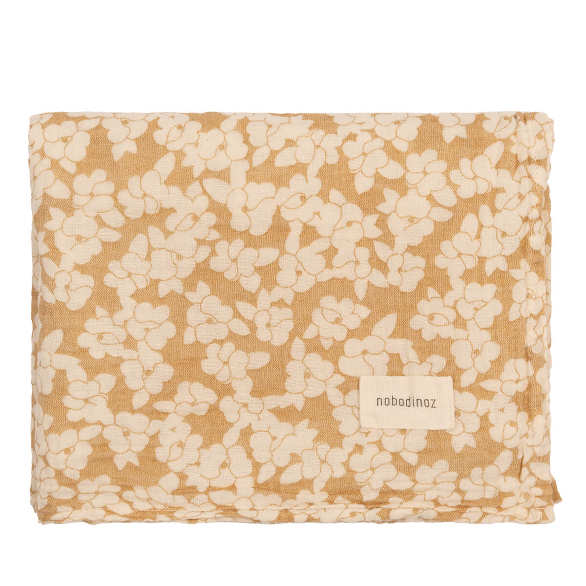 Muselina 70x70cm WABI-SABI Nobodinoz golden brown sakura