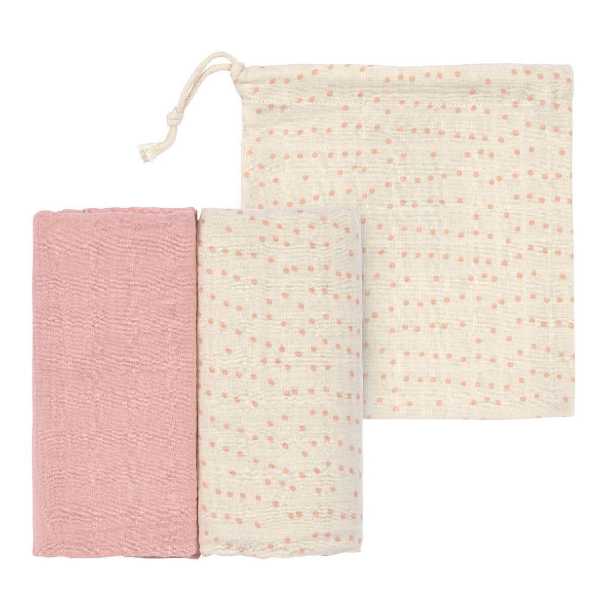 Muselinas 2udas 80x80cm Laessig rose