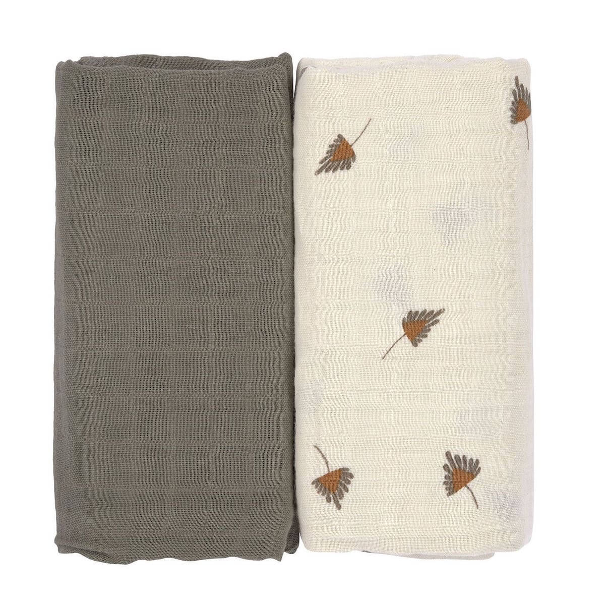 Muselinas 2udas 80x80cm Laessig taupe