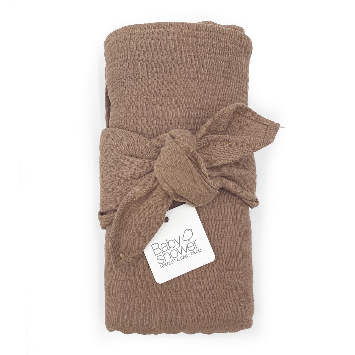 Muselinas 2uds MINIMAX Babyshower caramel glacé