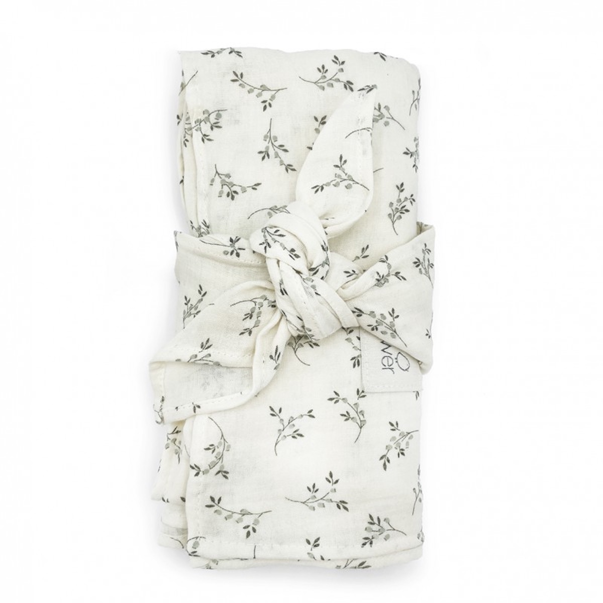 Muselinas 2uds MINIMAX Babyshower olive bloom
