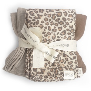 Muselinas 3uds 70x70cm Babyshower wild print