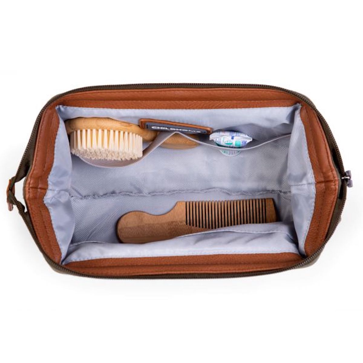 Neceser BABY NECESSITIES Childhome Lona caqui