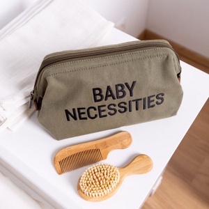 Neceser BABY NECESSITIES Childhome Lona caqui
