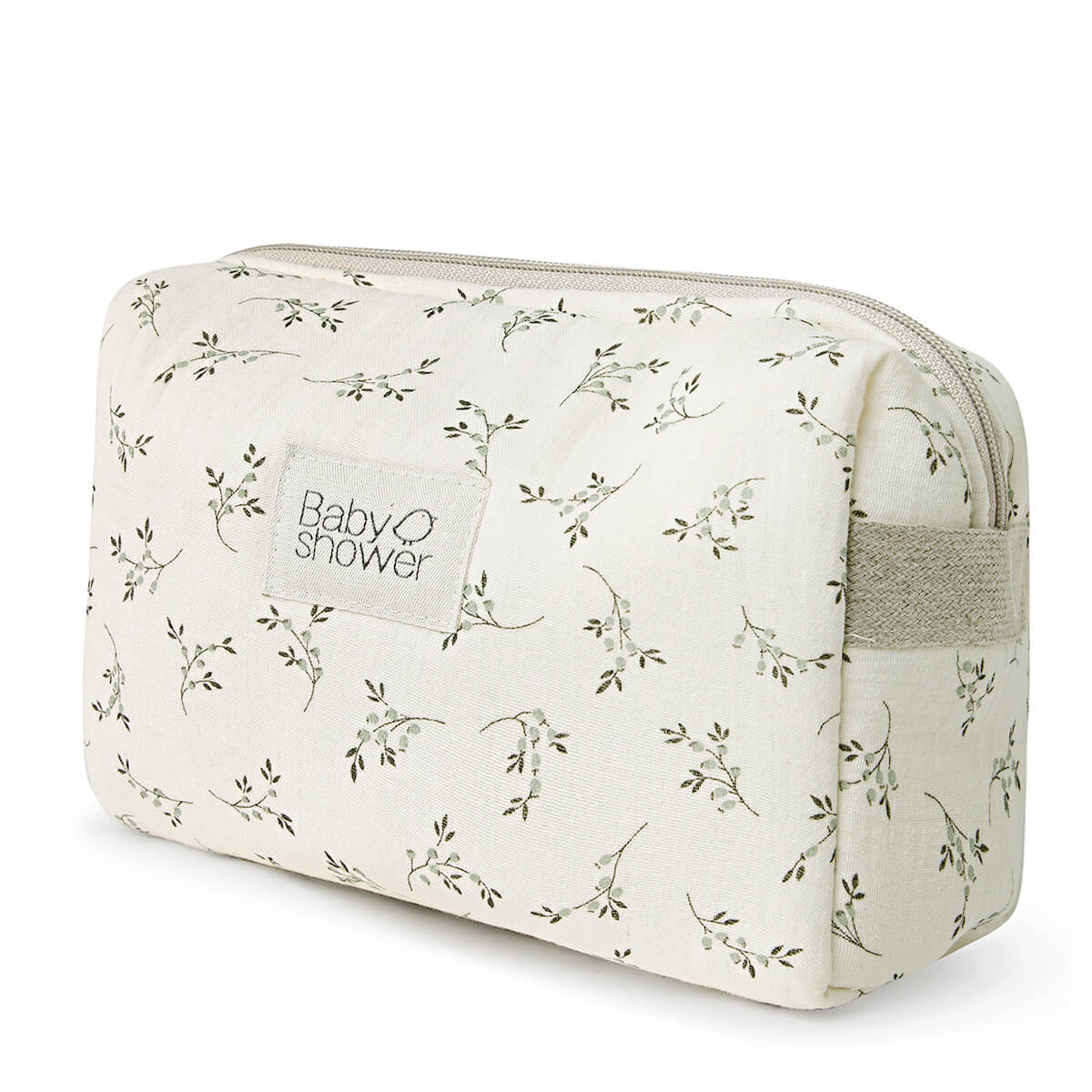 Neceser CAMILA Babyshower olive bloom