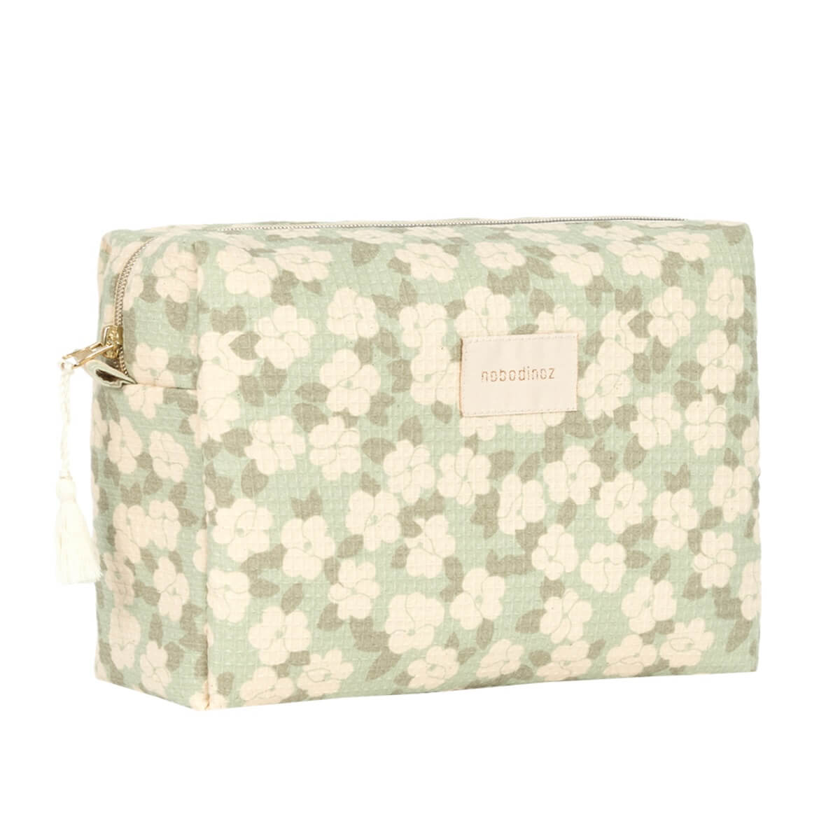 Neceser DIVA Nobodinoz green sakura