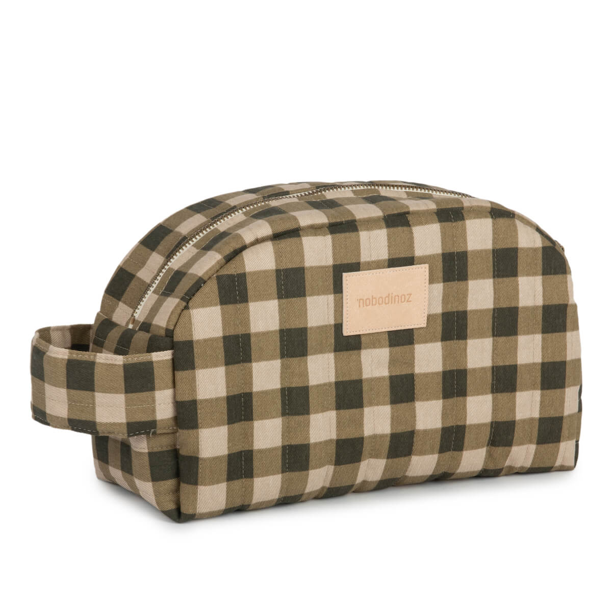 Neceser HYDE PARK Nobodinoz green checks