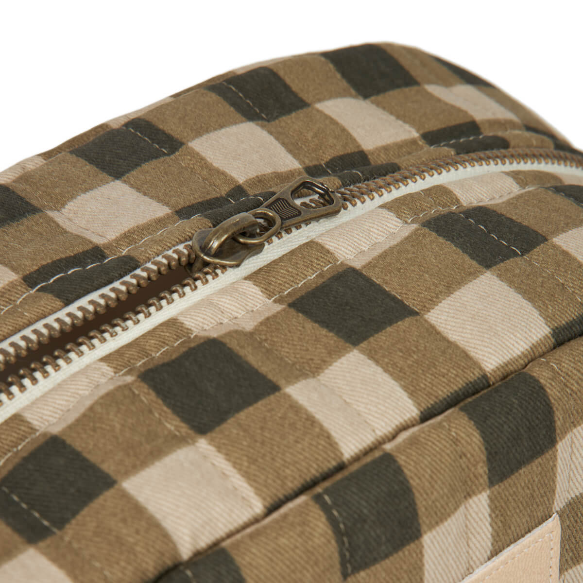 Neceser HYDE PARK Nobodinoz green checks