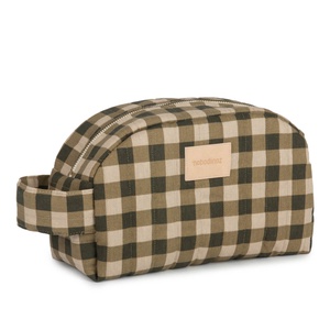 Neceser HYDE PARK Nobodinoz green checks