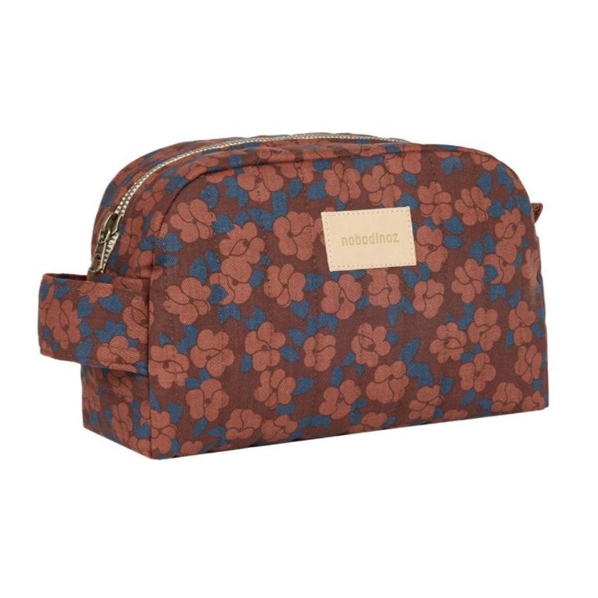 Neceser HYDE PARK Nobodinoz maroon poppies
