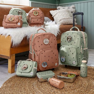 Neceser infantil mini HAPPY PRINTS Laessig olive