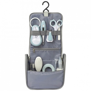 Neceser NÓMADA 9 accesorios Béaba azul grisáceo