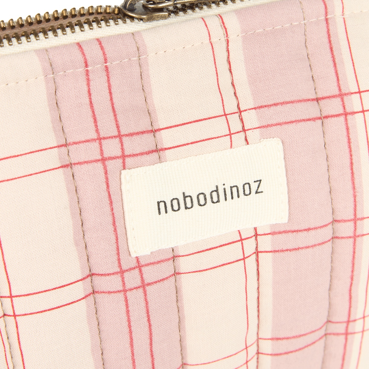 Neceser STORIES Edición Limitada Nobodinoz powder red checks