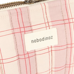 Neceser STORIES Edición Limitada Nobodinoz powder red checks
