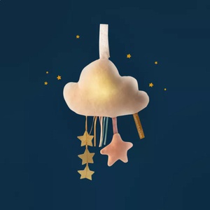 Nube luminosa colgante LA PETITE ÉCOLE DE DANSE Moulin Roty