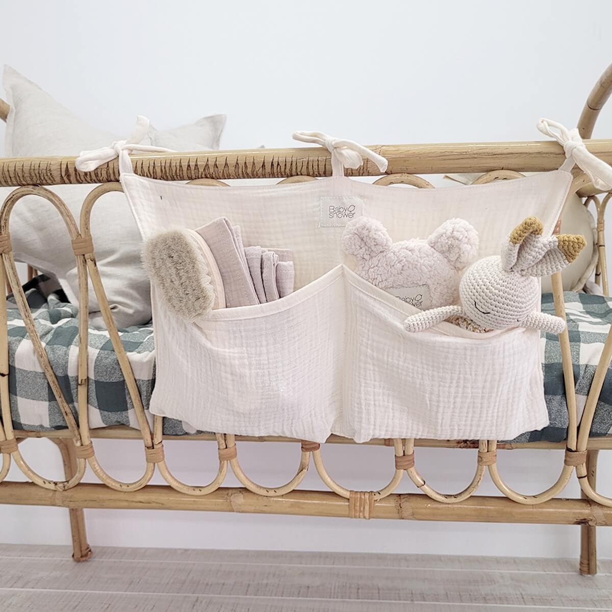 Organizador cuna TINKER Babyshower ivory powder
