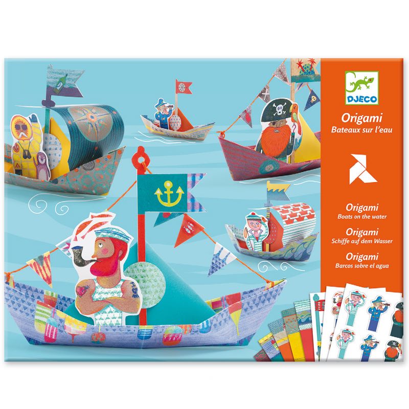 Origami BARCOS FLOTANTES Djeco