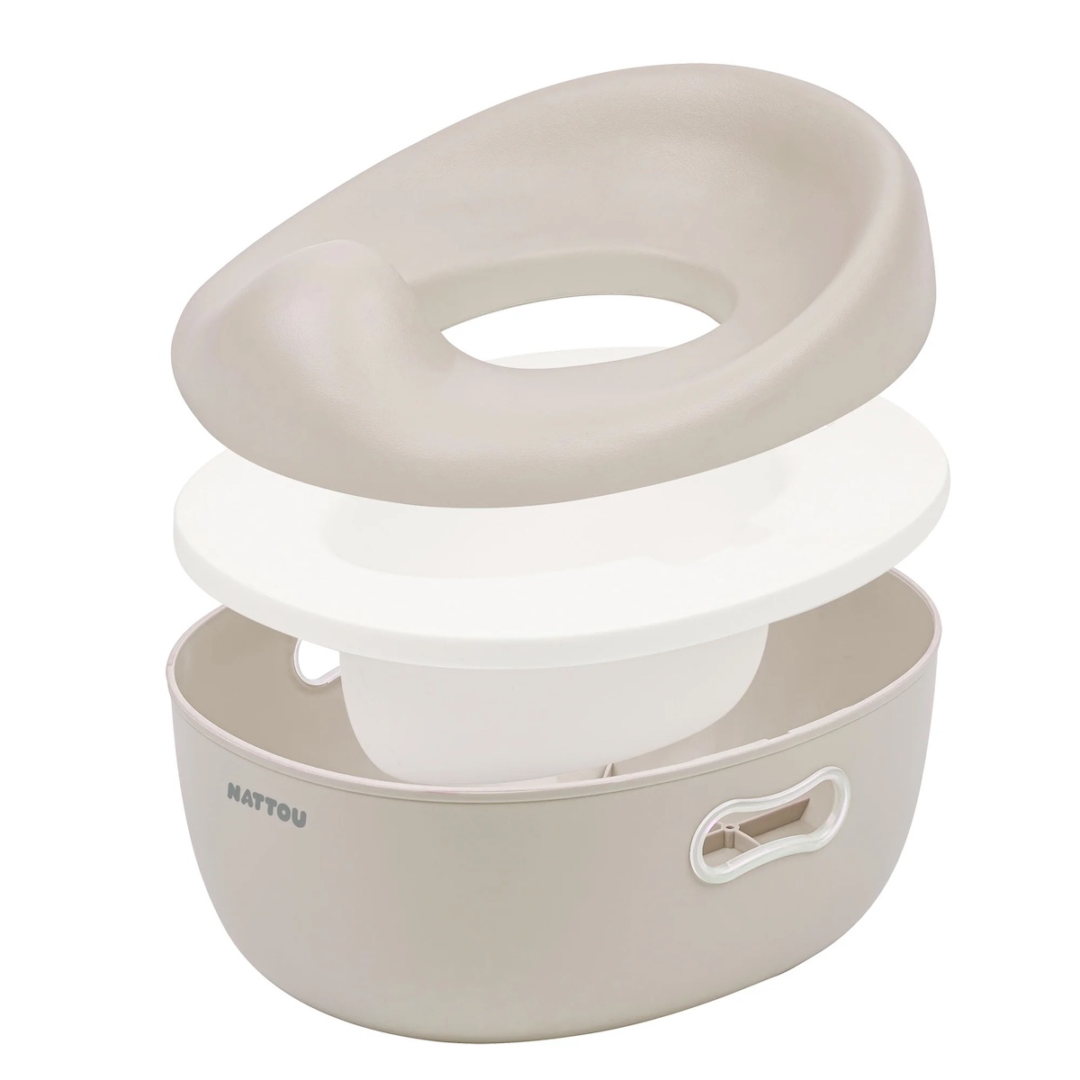 Orinal 3 en 1 POTTY Nattou beige