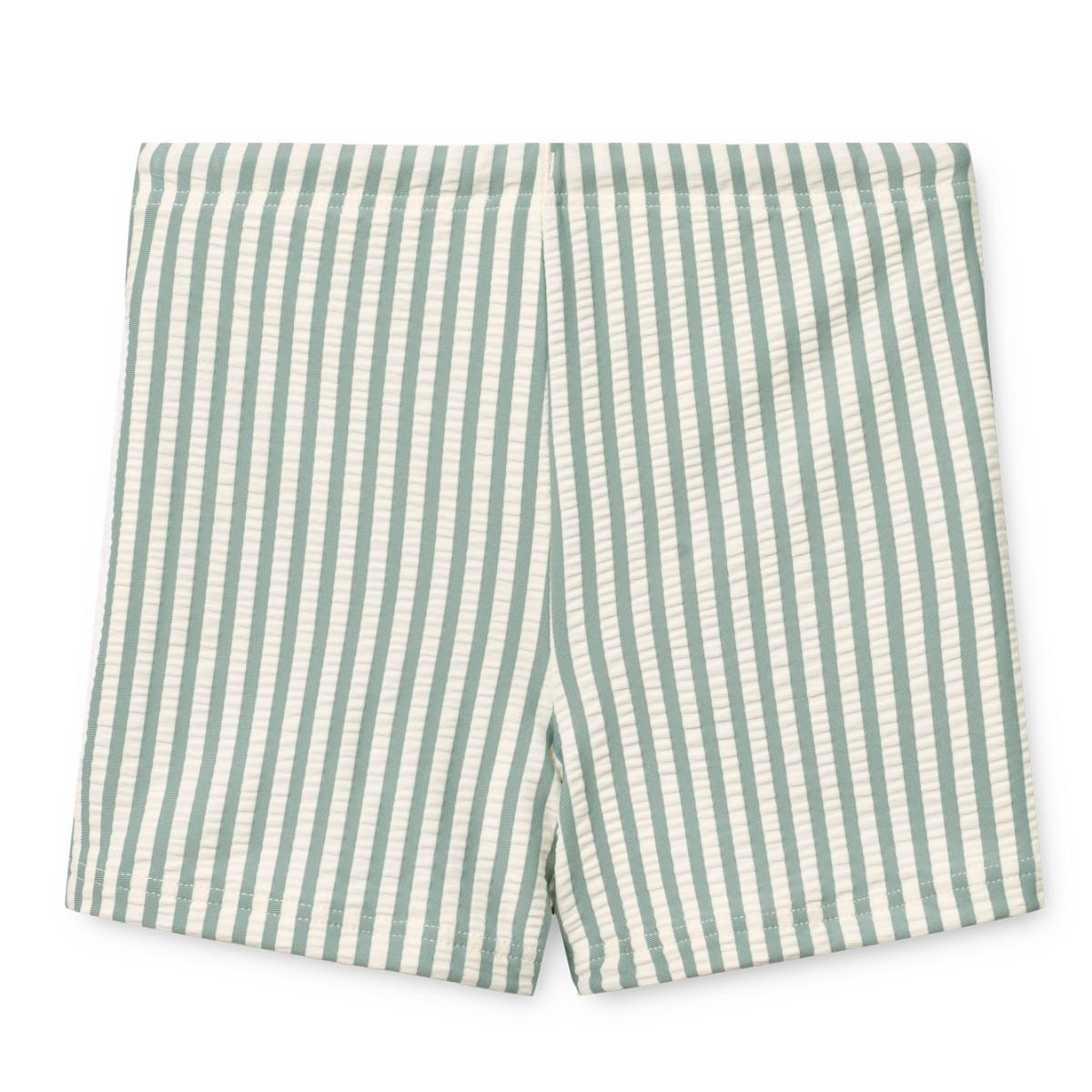 Otto Seersucker Swim Pants Liewood Y/D stripe Peppermint Creme de la creme