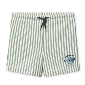 Otto Seersucker Swim Pants Liewood Y/D stripe Peppermint Creme de la creme