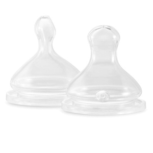 Pack 2 tetinas taille U débit lent (M) Elhée