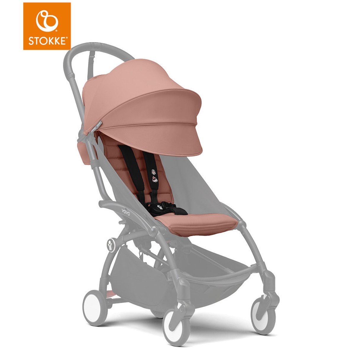 Pack 6+ YOYO3 Stokke ginger