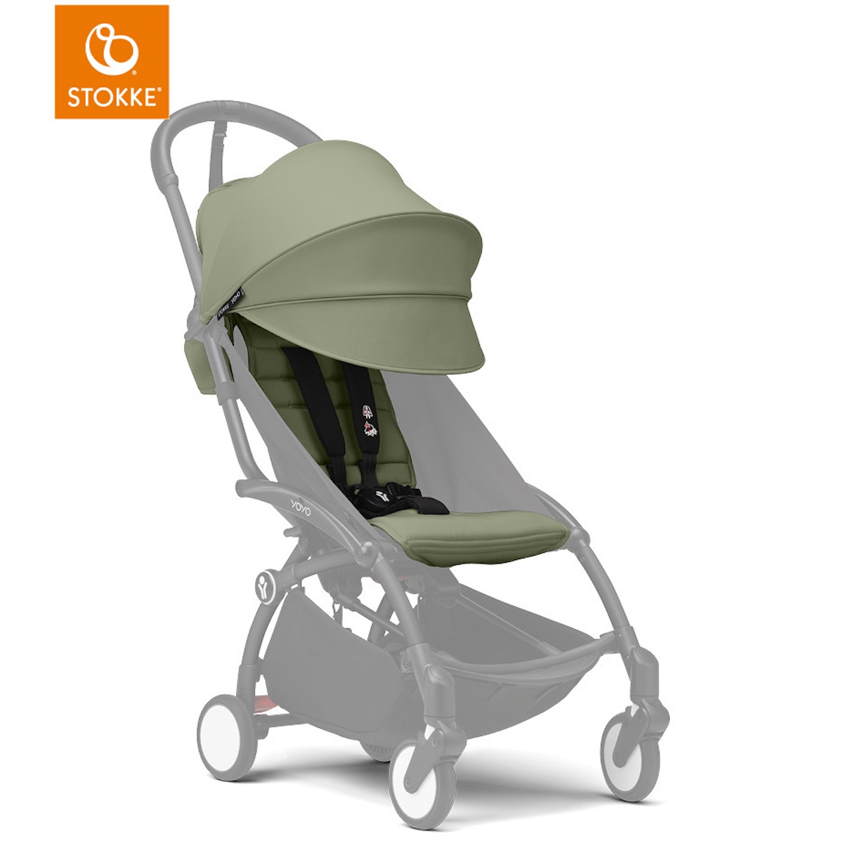 Pack 6+ YOYO3 Stokke olive