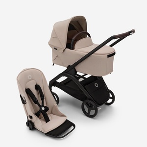 Pack completo recién nacido invierno DRAGONFLY Bugaboo negro-desert taupe