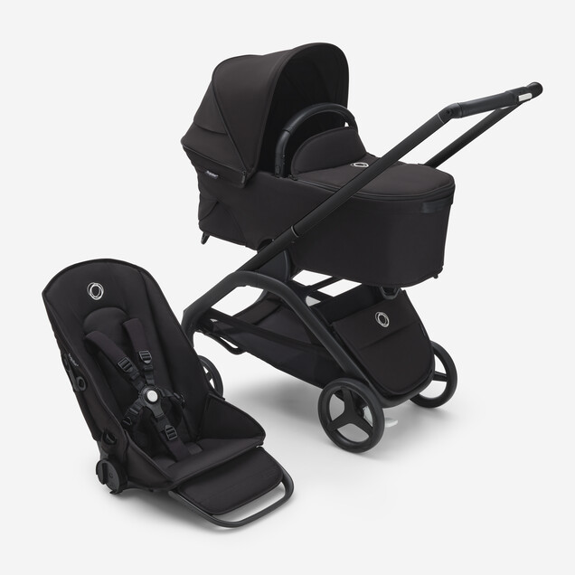 Pack completo recién nacido invierno DRAGONFLY Bugaboo negro-midnight black