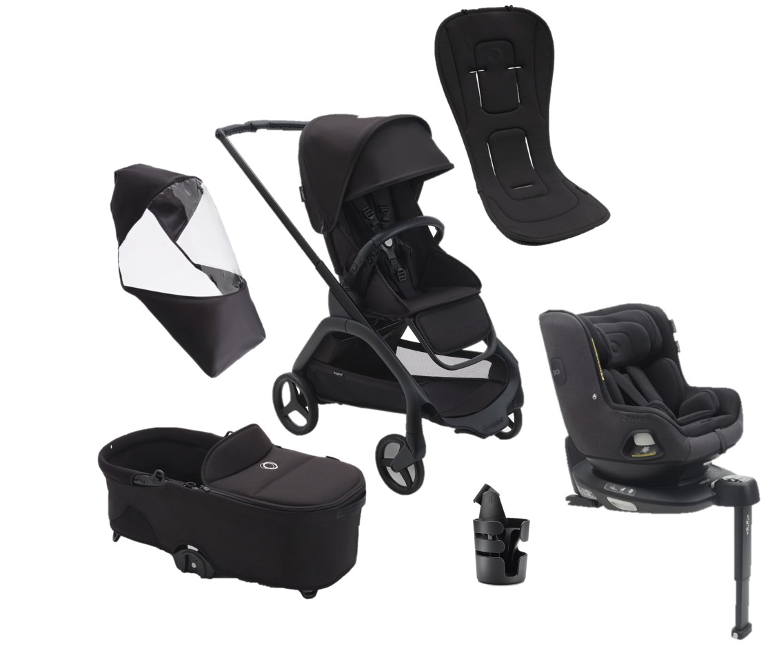 Pack completo recién nacido verano DRAGONFLY Bugaboo negro-midnight black