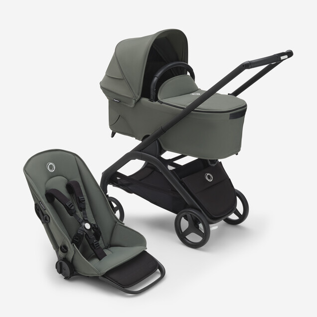 Pack imprescindibles carrito verano DRAGONFLY Bugaboo negro-verde bosque