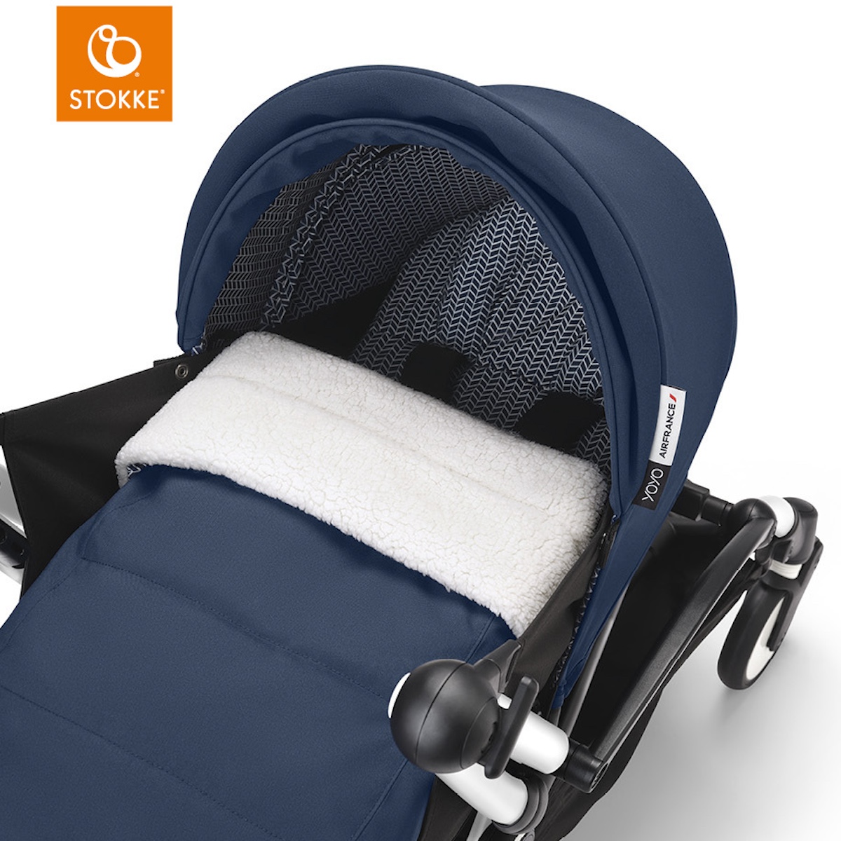 Pack recién nacido 0+ YOYO3 Stokke Air France blue