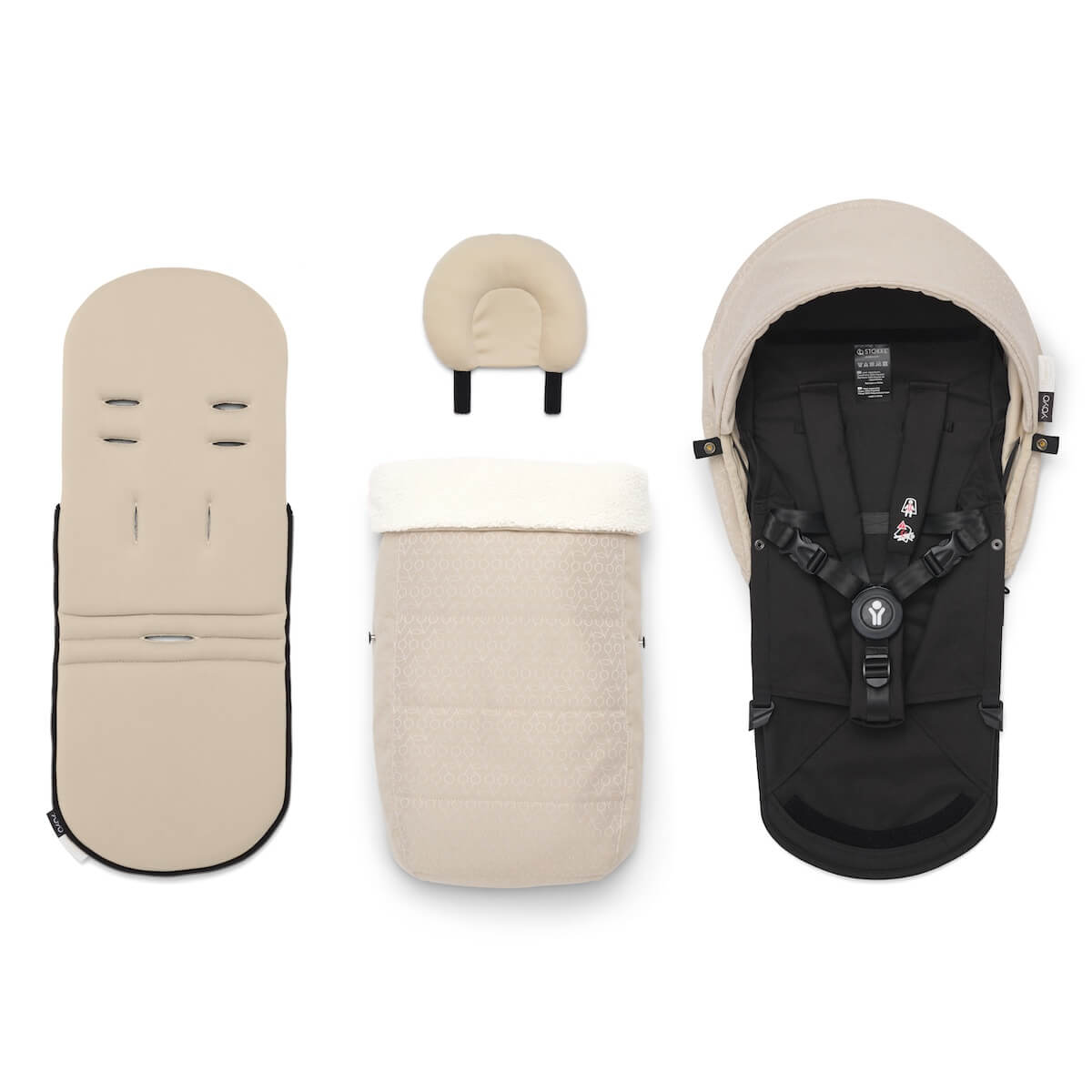 Pack recién nacido 0+ YOYO3 Stokke Bonpoint beige